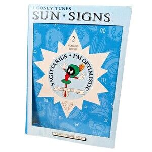 Vtg 1996 Looney Tunes Marvin the Martian Set of Panties NEW - Sagittarius L/XL